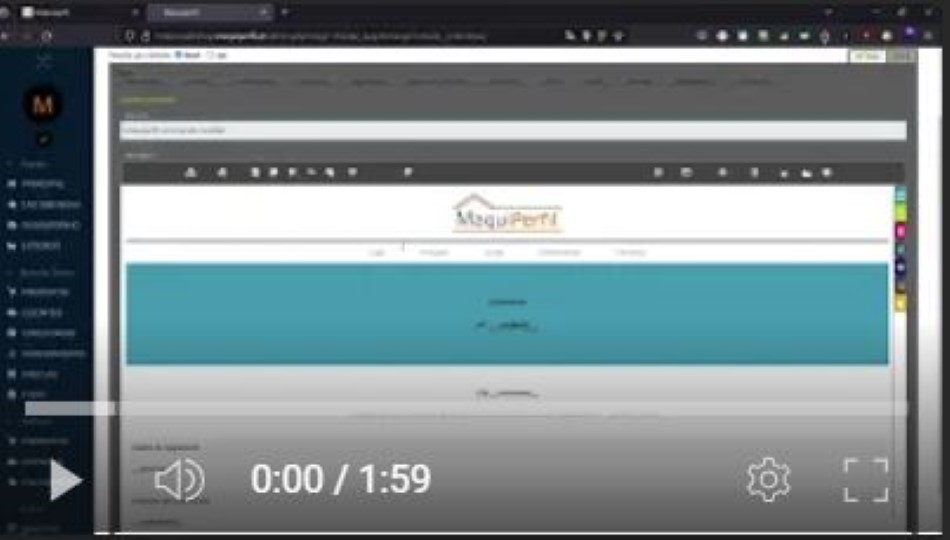 Edit all company info, bank accounts, emails, messages, etc