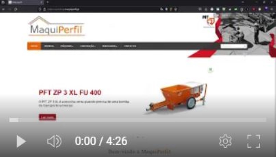 Admin navigation and mail quick bar